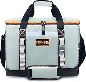 INSMEER 55/48 Litros Bolsa Termica Isotérmico Grande Caixa Térmica Cooler Sacola Para acampamento Visite a loja