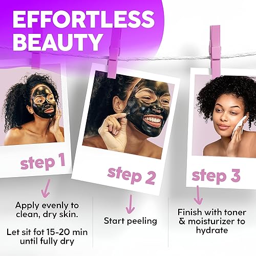 Miniatura 6 de Mascarilla coreana para eliminar puntos negros, máscara facial de carbón activado para mujeres y hombres, removedor de cabeza negra para cara y