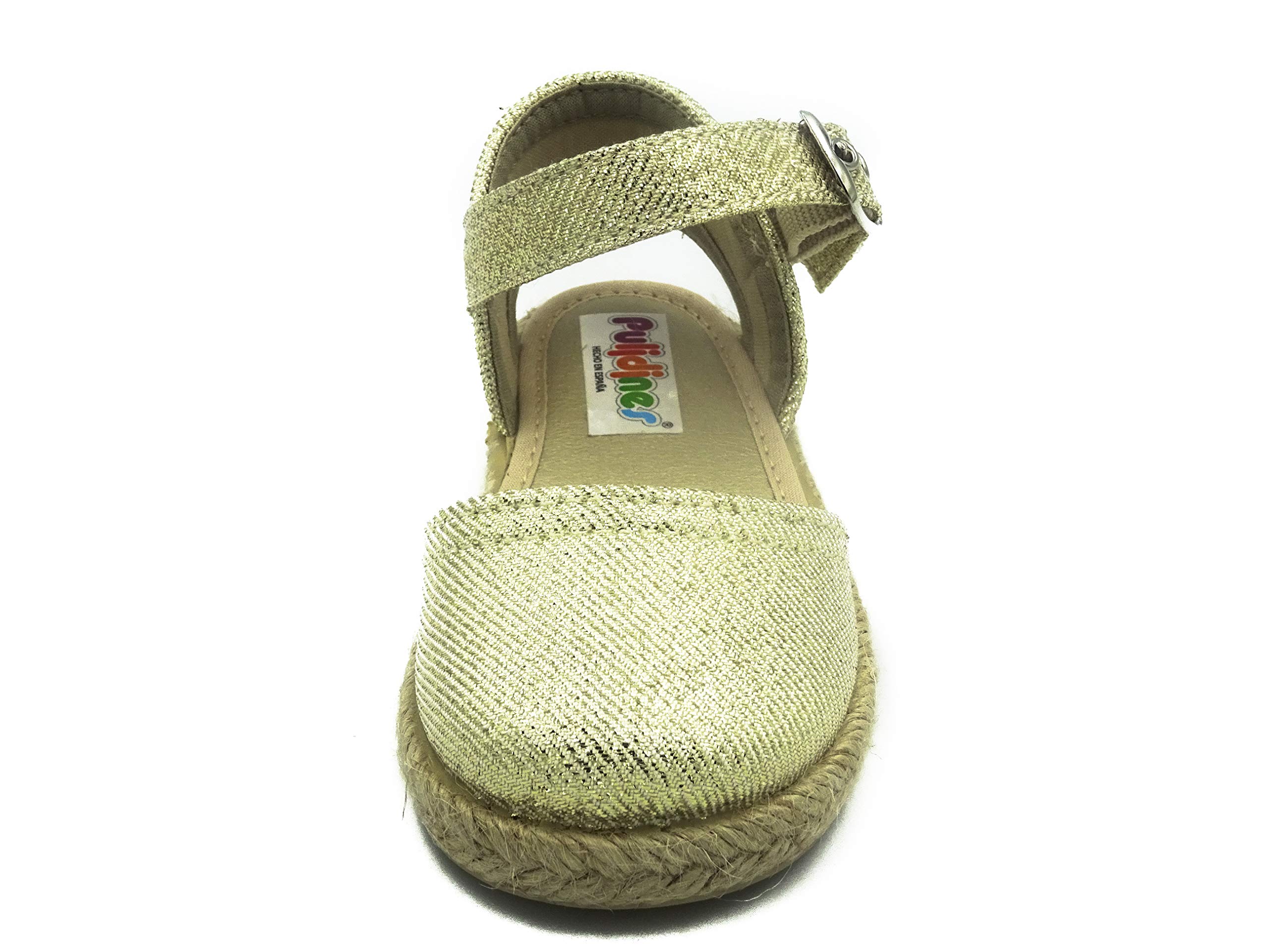 esparteña con Brillos para niña Bebé niña