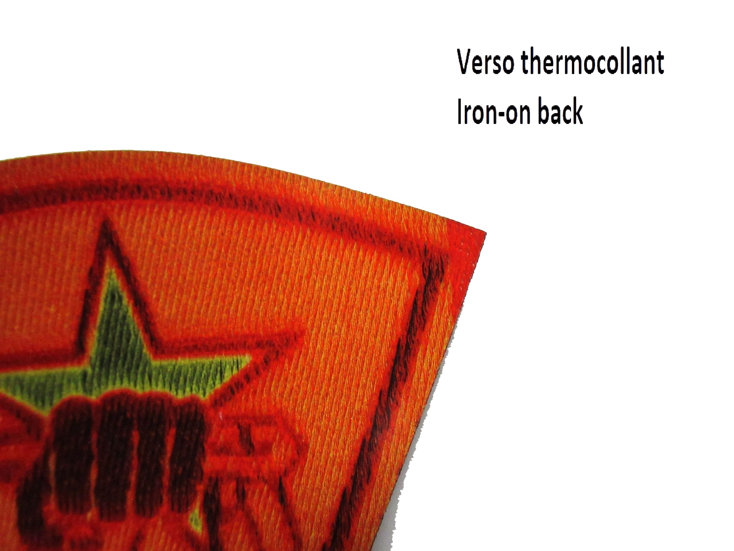 Porte-clés Patch Brodé Drapeau Russe (URSS) – Neuf Avec étiquette