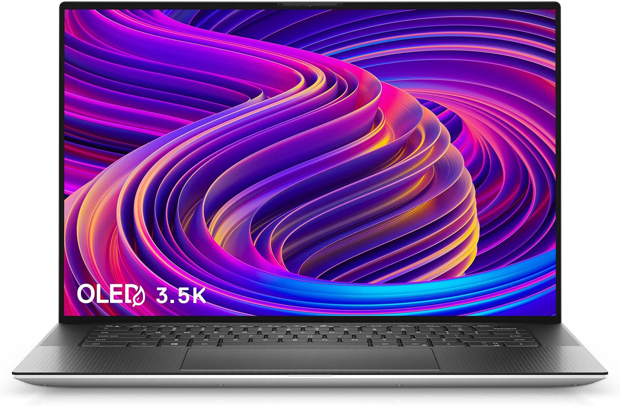 XPS 15 9510 15.6 Inch OLED 3.5K (3456 x 2160) Laptop, Intel Core i7-11800H (11th Gen), NVIDIA GeForce RTX 3050Ti 4GB GDDR6, InfinityEdge Touch 400-Nit Display 16GB RAM, 1TB SSD, Win 11 Home