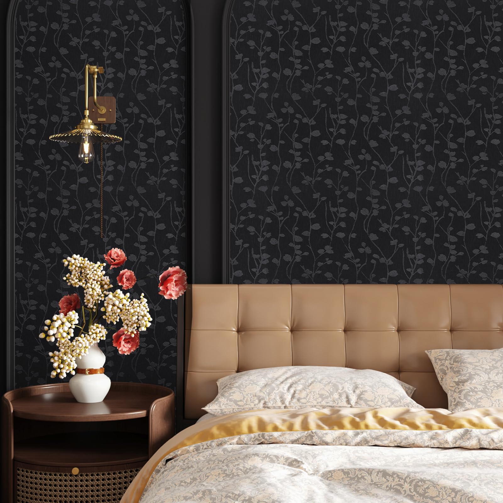 Carta Da Parati Adesiva Marrone - Pellicola Autoadesiva Per Mobili E Pareti