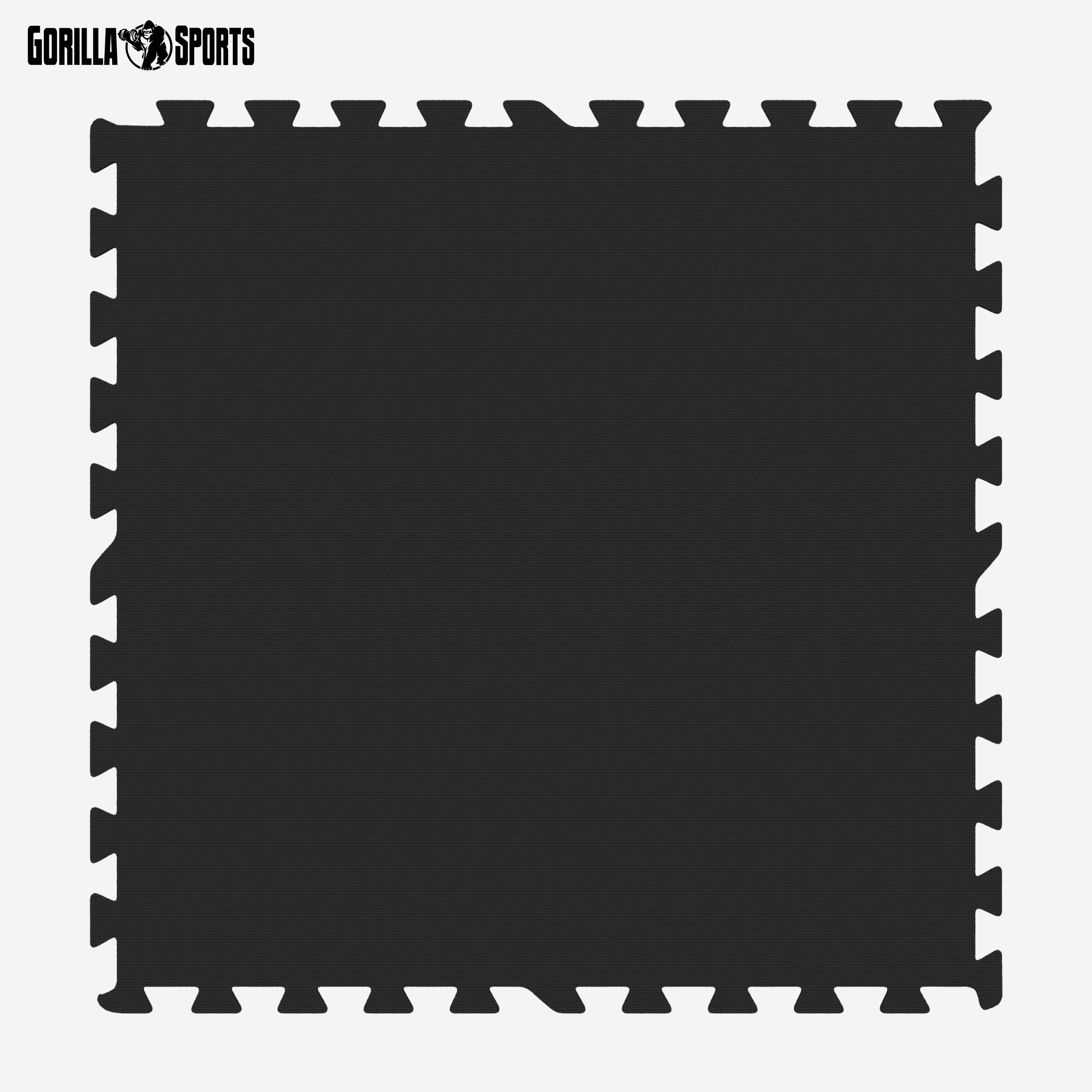 GORILLA SPORTS® Tapis de Protection Fitness Puzzle - 8 ou 16 Dalles, 60x60cm, Épais 12mm, Antidérapant, Mousse EVA, Couleurs - Tapis de Sol, Matelas pour Salle de Sport, Exercice, Garage, Gym, Piscine