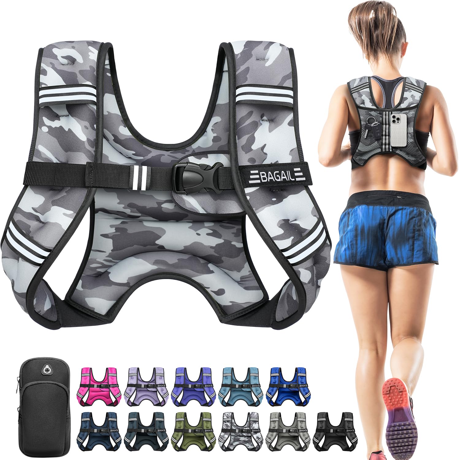 BAGAIL Weighted Vest: Save with Code for Women Walking & Running - Image 1