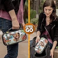 Vista 5 de Game Traveler Donkey Kong Nintendo Switch Case - Switch OLED Case for Switch OLED & Original Switch, Adjustable Viewing Stand & Bonus Game Cases