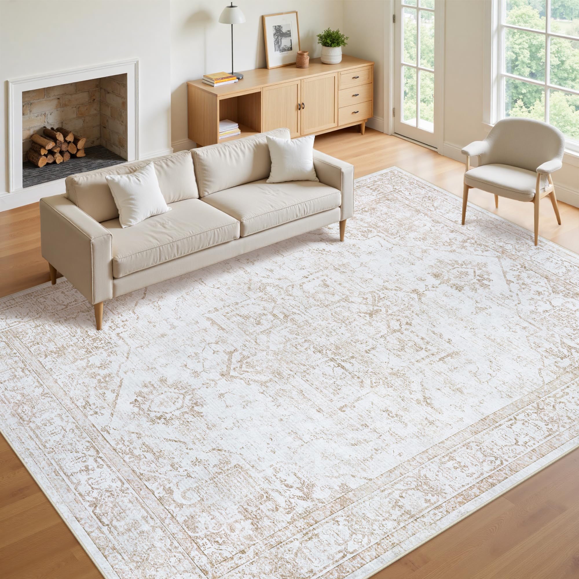 Xafir Vintage Medallion Rug