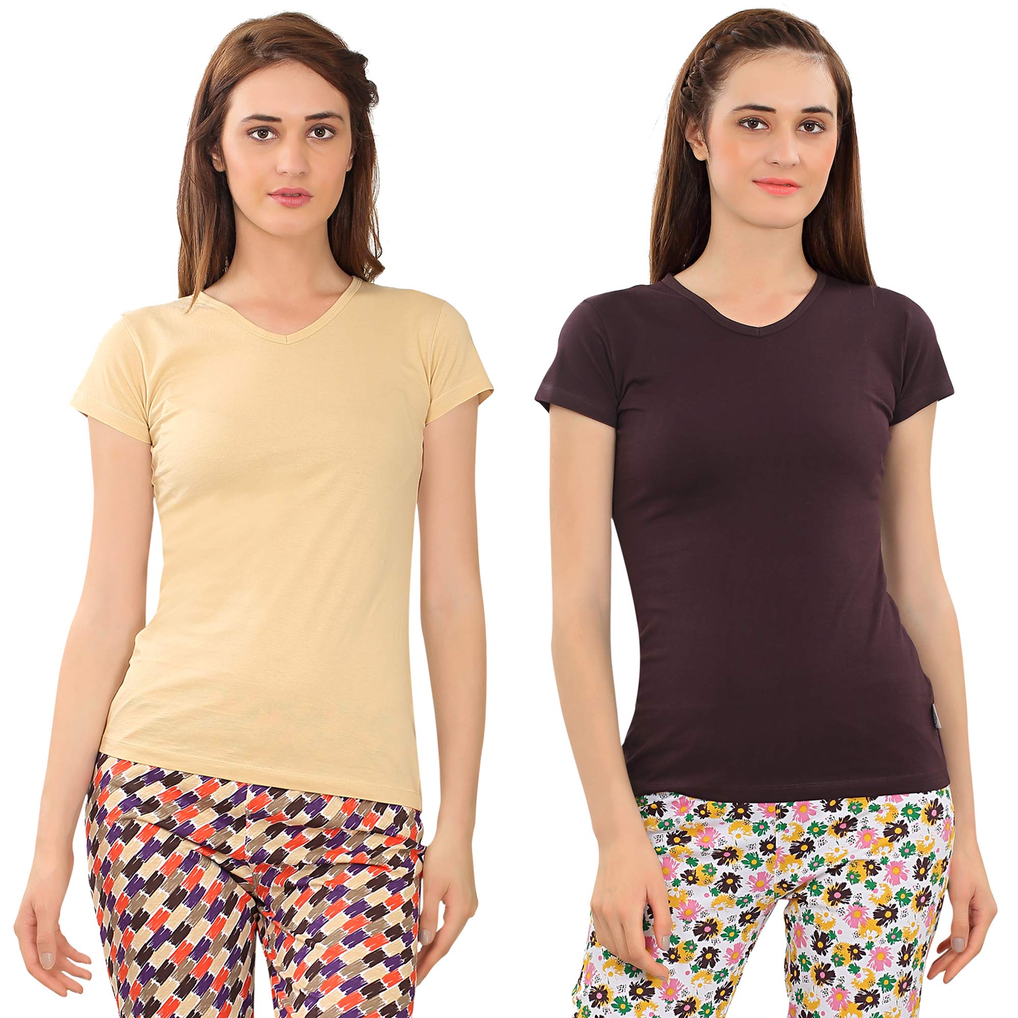 zebu Women's Plain top (Pack of 2)-picture-45