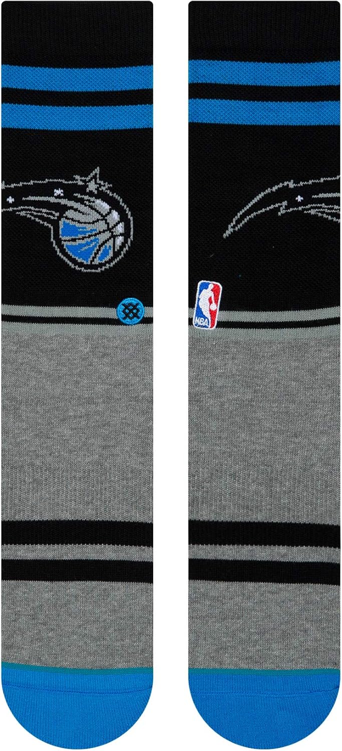 Stance M558D18ORL Men's City Gym Magic Socks, Black - L (9-12)