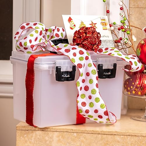 Miniatura 117 de Sheffield 12632 - Caja apilable para munición calibre .30, resiste al agua y al polvo, con cerradura y asa, para equipo de caza, suministros