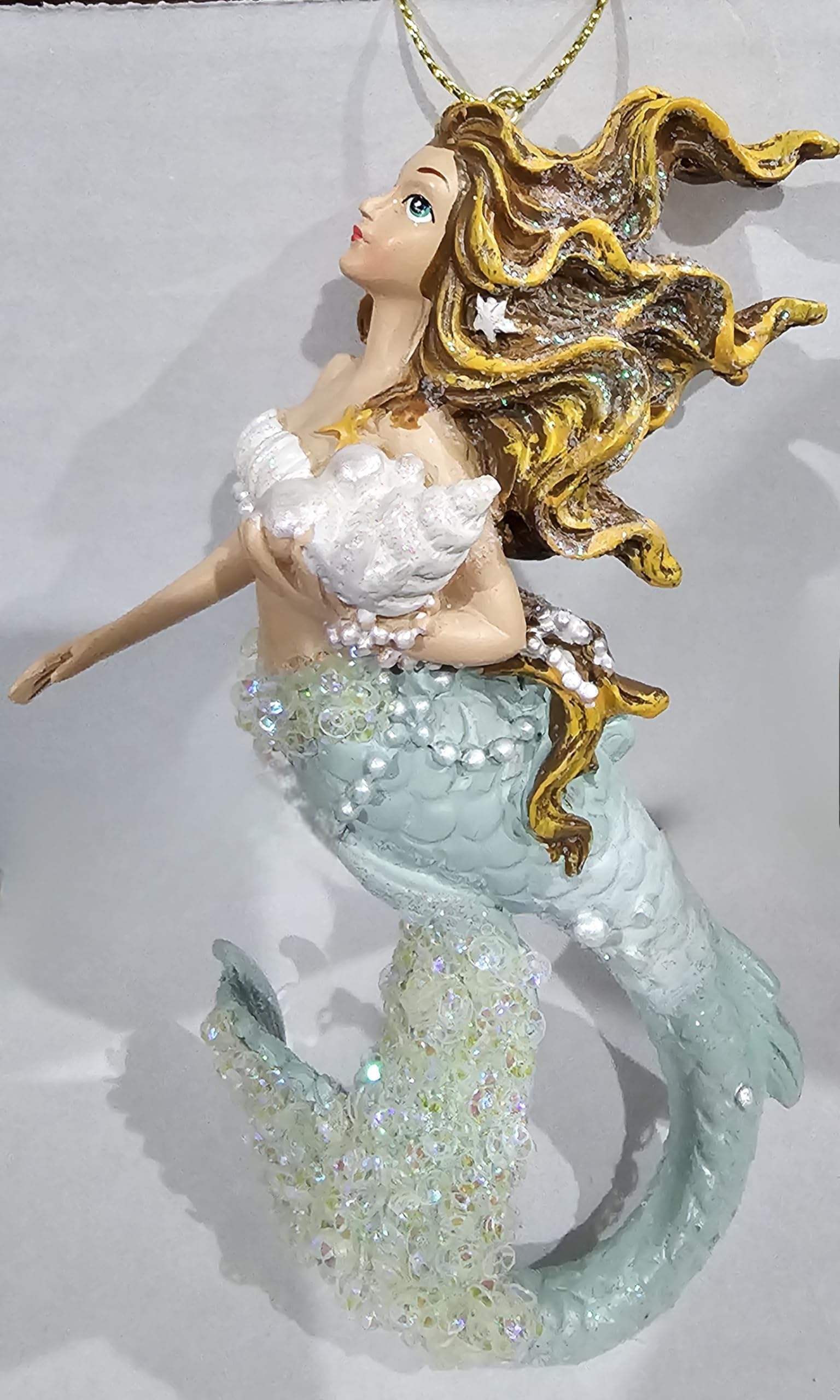 Amazon.com: December Diamonds Nautical Blue Mermaid w/Shell 