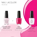 OPI Nail Lacquer Purple With a Purpose | Opaque Dark Purple Shimmer Chip Resistant Nail Polish | Fast Drying, Streak Free