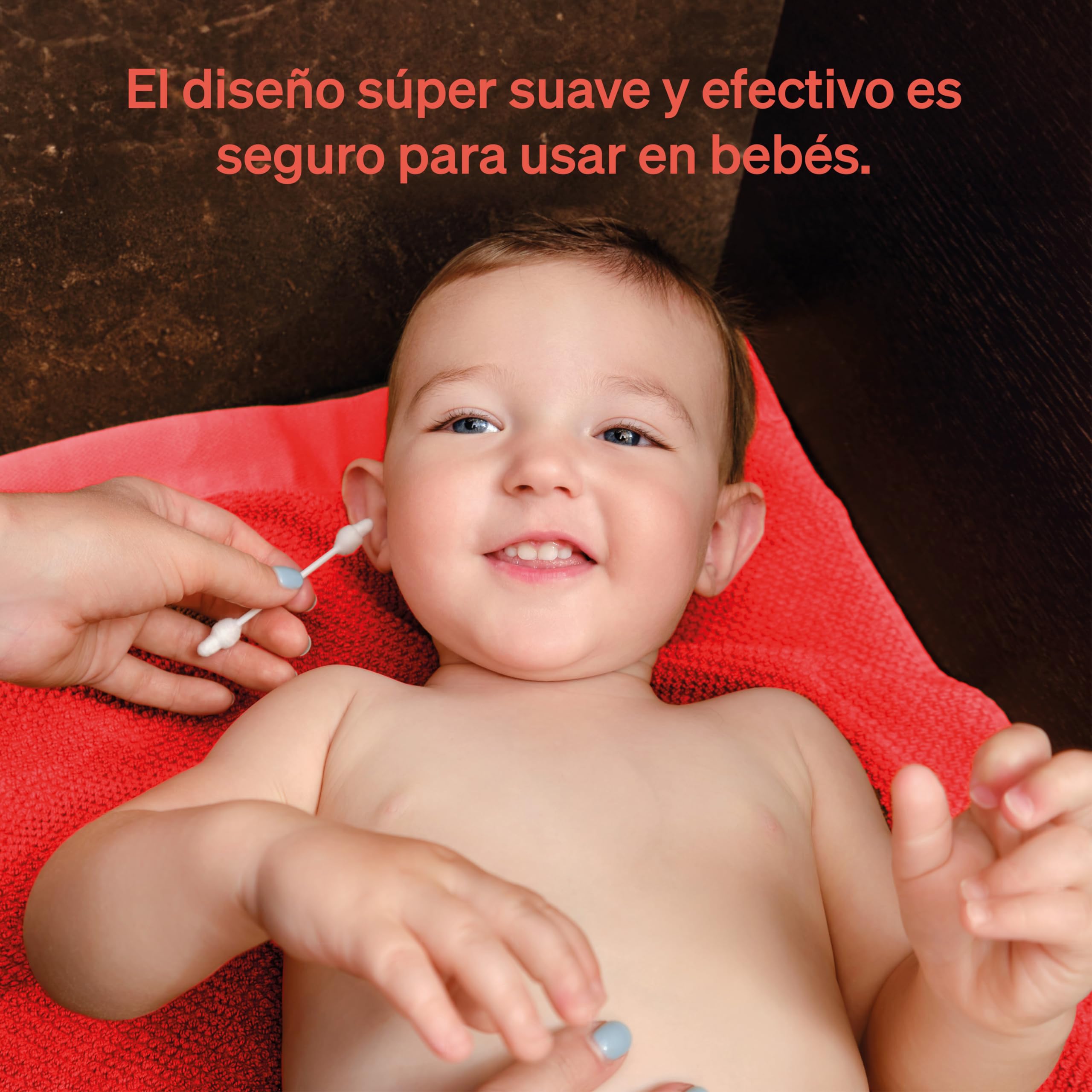 Bastoncillos de Seguridad para Bebés de Love Noobs, Bastoncillos de Algodón 100% Orgánicos para Bebés, 240 Piezas, Bastoncillos Ultra Suaves para Oídos, Ideal para Toda la Familia