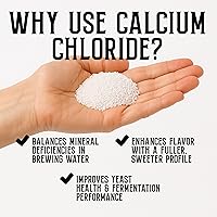 Vista 4 de Craft A Brew - Cloruro de calcio - Sal de elaboración primaria - Ingredientes de elaboración casera - 4oz