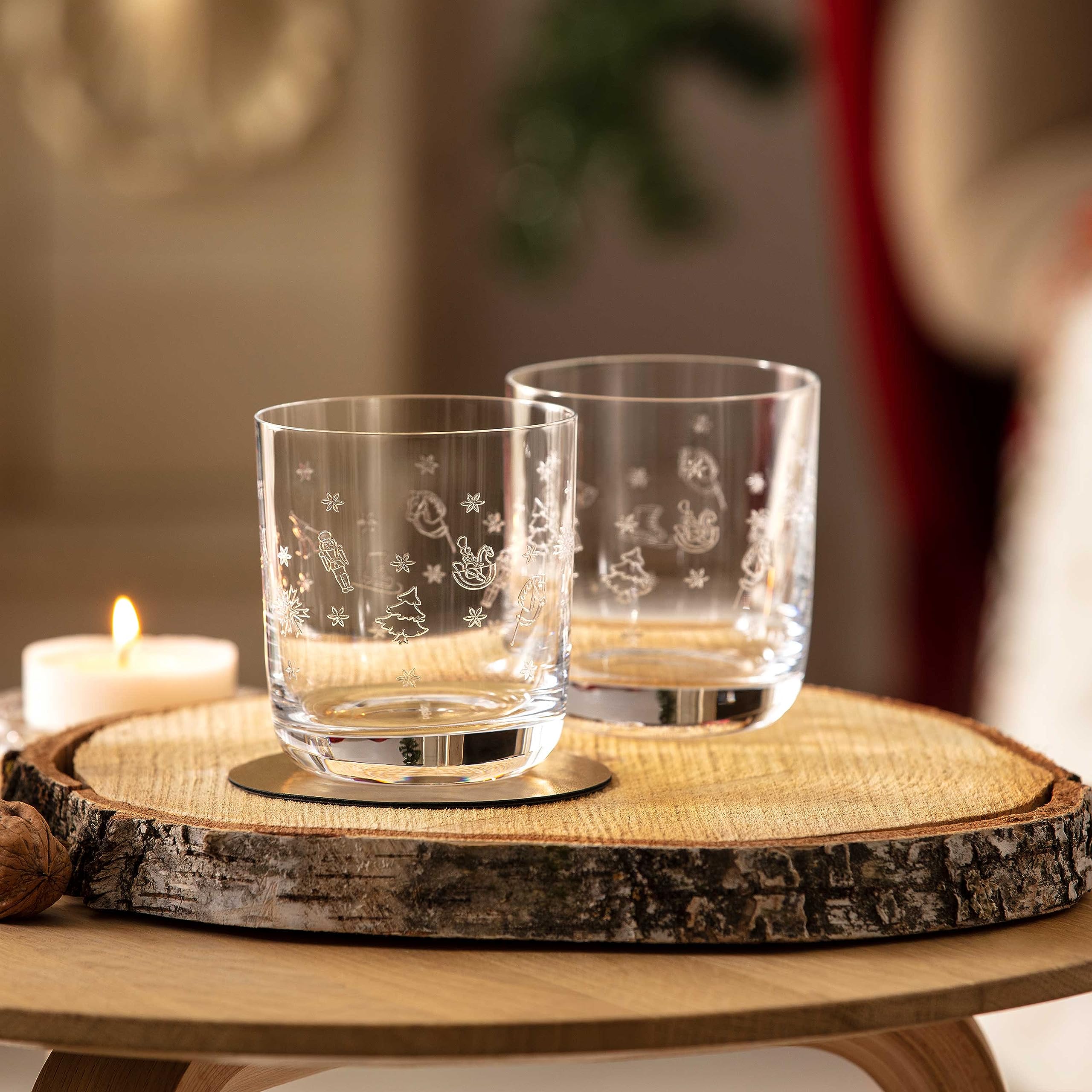 Villeroy & Boch - Toy's Delight Water Glass Set including 2 Crystal Glasses, Glass, Transparent, Dishwasher-Safe, Capacity 250 ml - Image 2