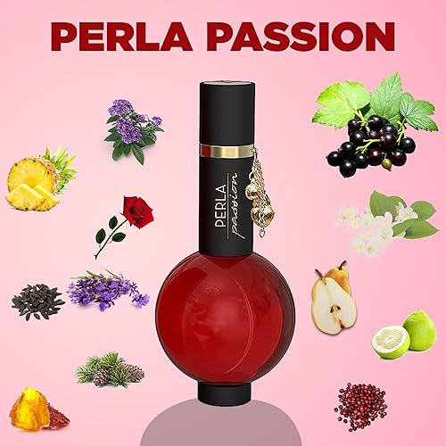 Miniatura 8 de MIRADA Mirada Perla Passion Serie Pour Femme Eau de Parfum (EDP) Vaporizador en Spray Natural 3.4 fl oz (100 ml)