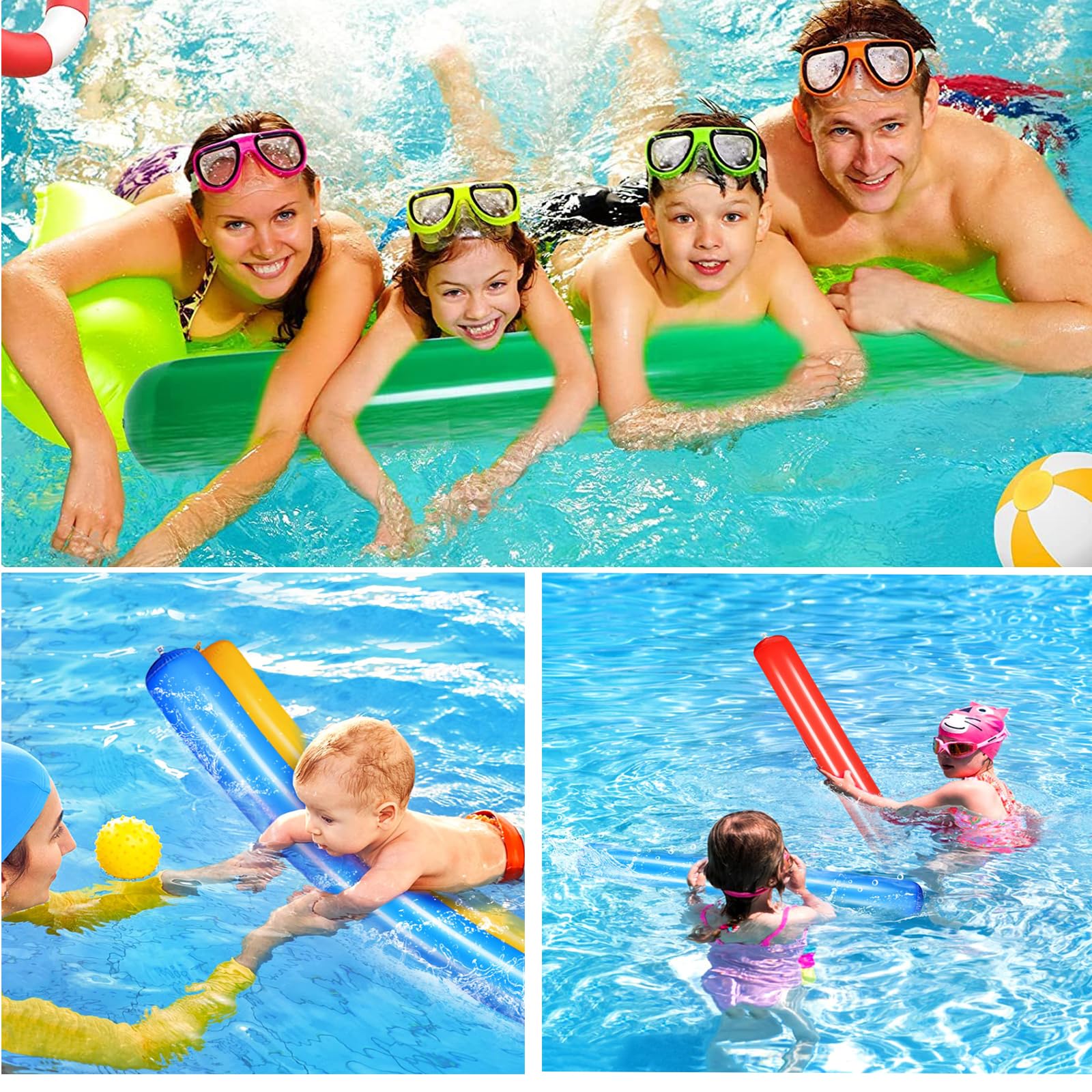 Frite Gonflable Piscine Nouilles De Piscine En Mousse (150cm Frite Gonflable Piscine Nouilles De Piscine En Mousse (150cm