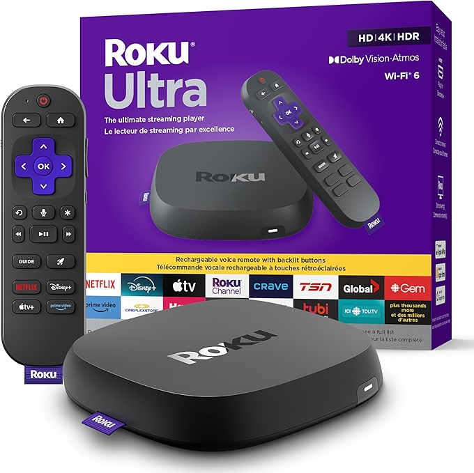Roku Ultra 2024 顶级流媒体播放器