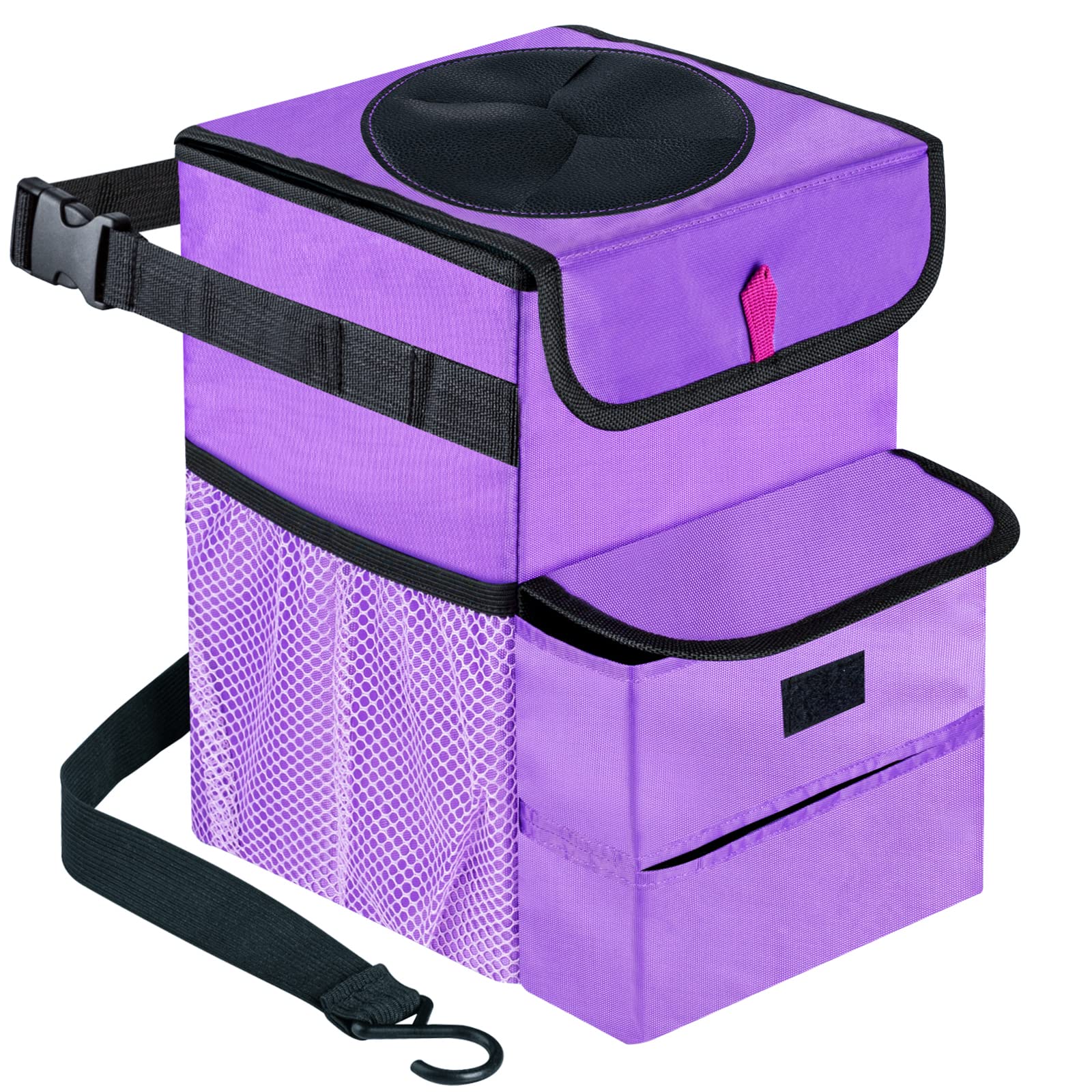 GPUSFAK Foldable Car Trash Can