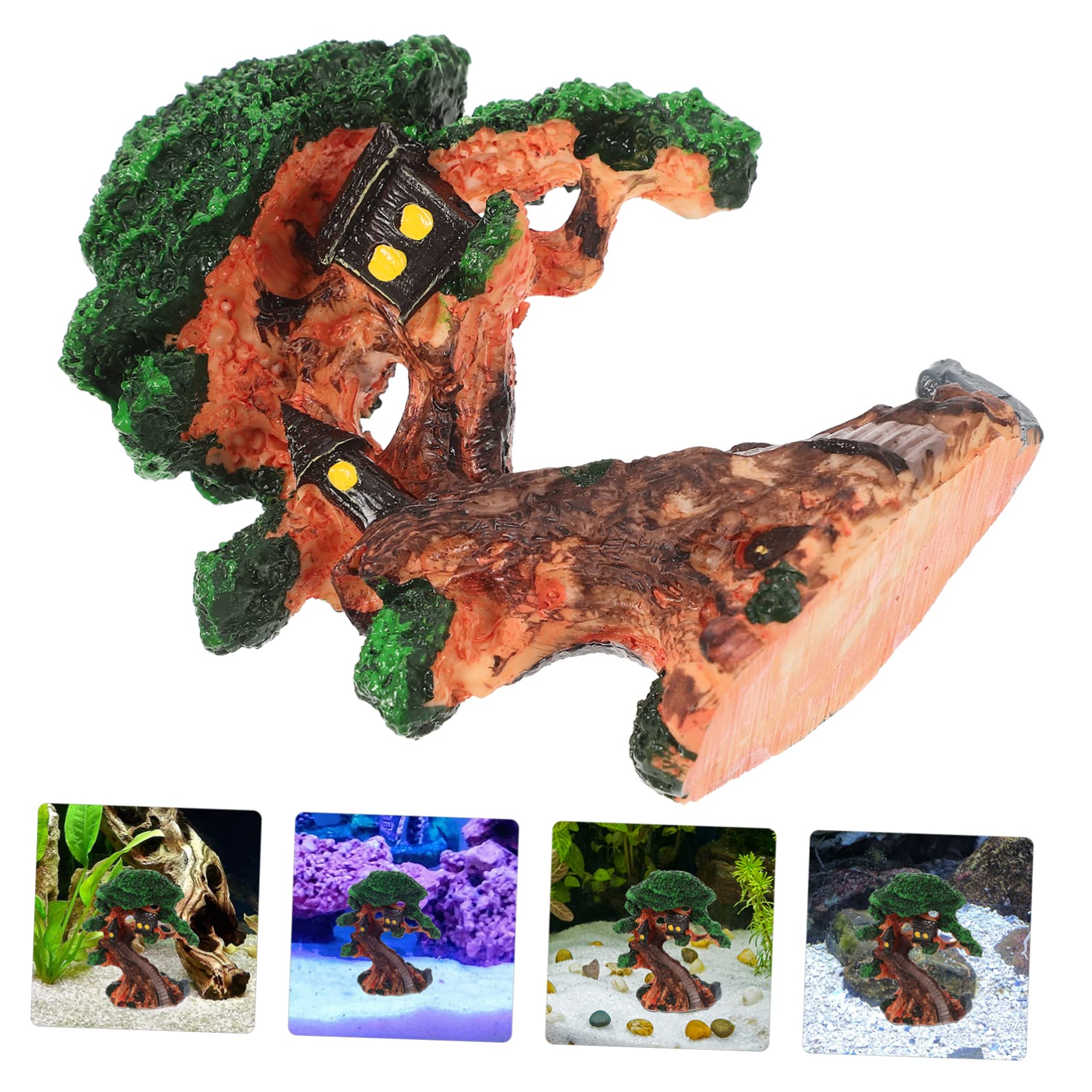 Holibanna Décoration D'aquarium En Résine Pour Aquarium D'eau Douce