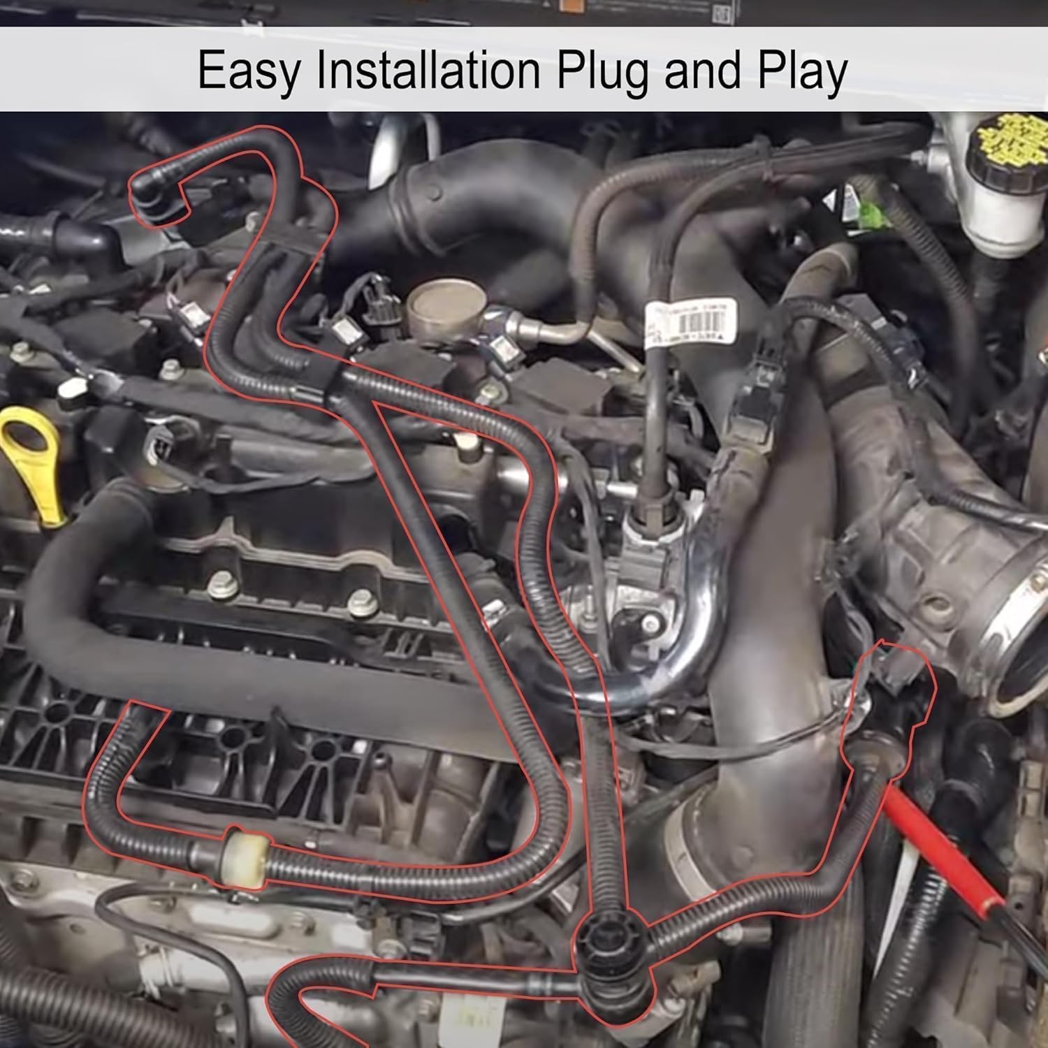 994-917 Vapor Canister Purge Va-lve Fits for 2017-2020 Ford Fusion 1.5L HG9Z9D289F HG9Z-9D289-F HG9Z-9D289-A HG9Z-9D289-C
