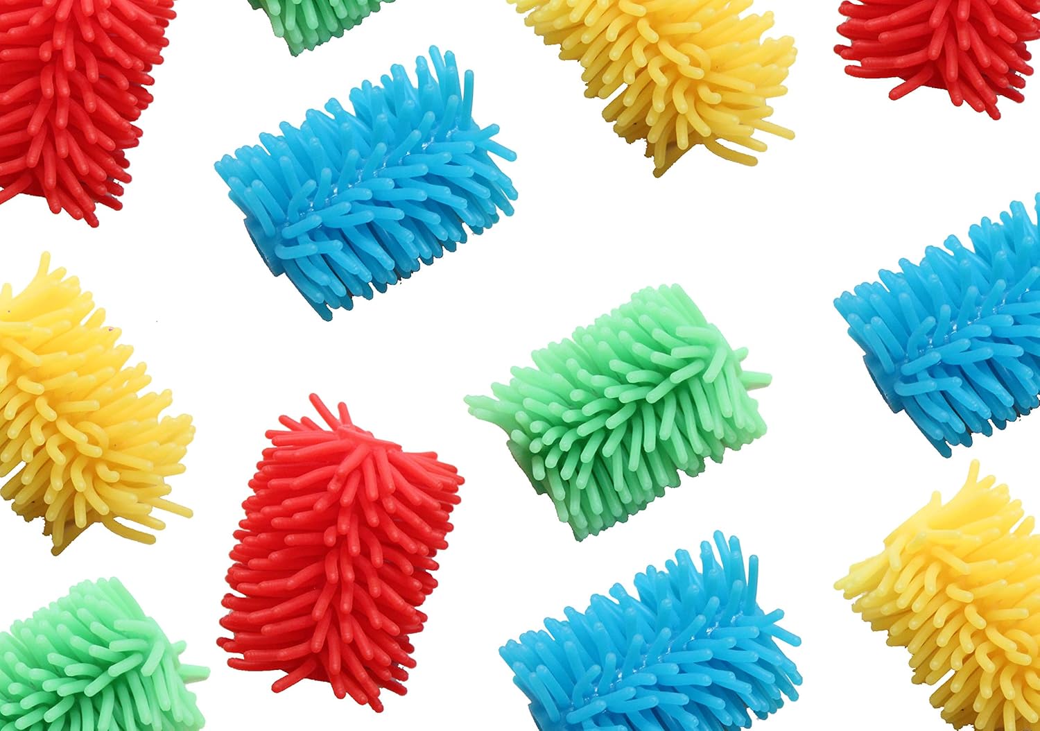 Curious Minds Busy Bags Bulk 12 Jumbo Squishy Soft Puffer Pencil Grip - Sensory School Supply or Prize : Office Products