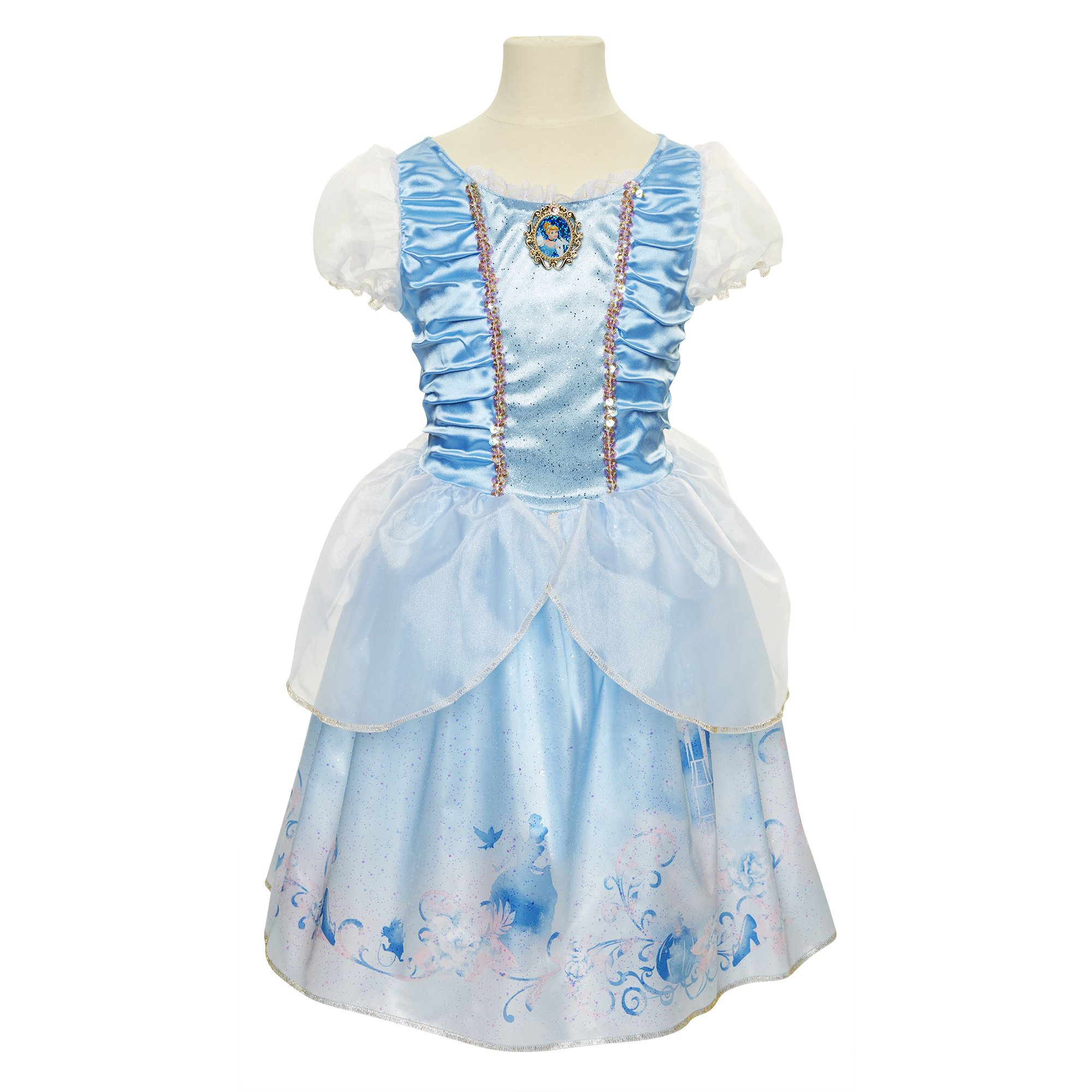 Buy Disney Princess Disney Press 04316 Cinderella Explore Your World Dress,  Blue Online at Low Prices in India