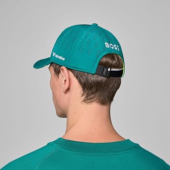 Aston Martin F1 2025 Team Hat- Green/White/Black