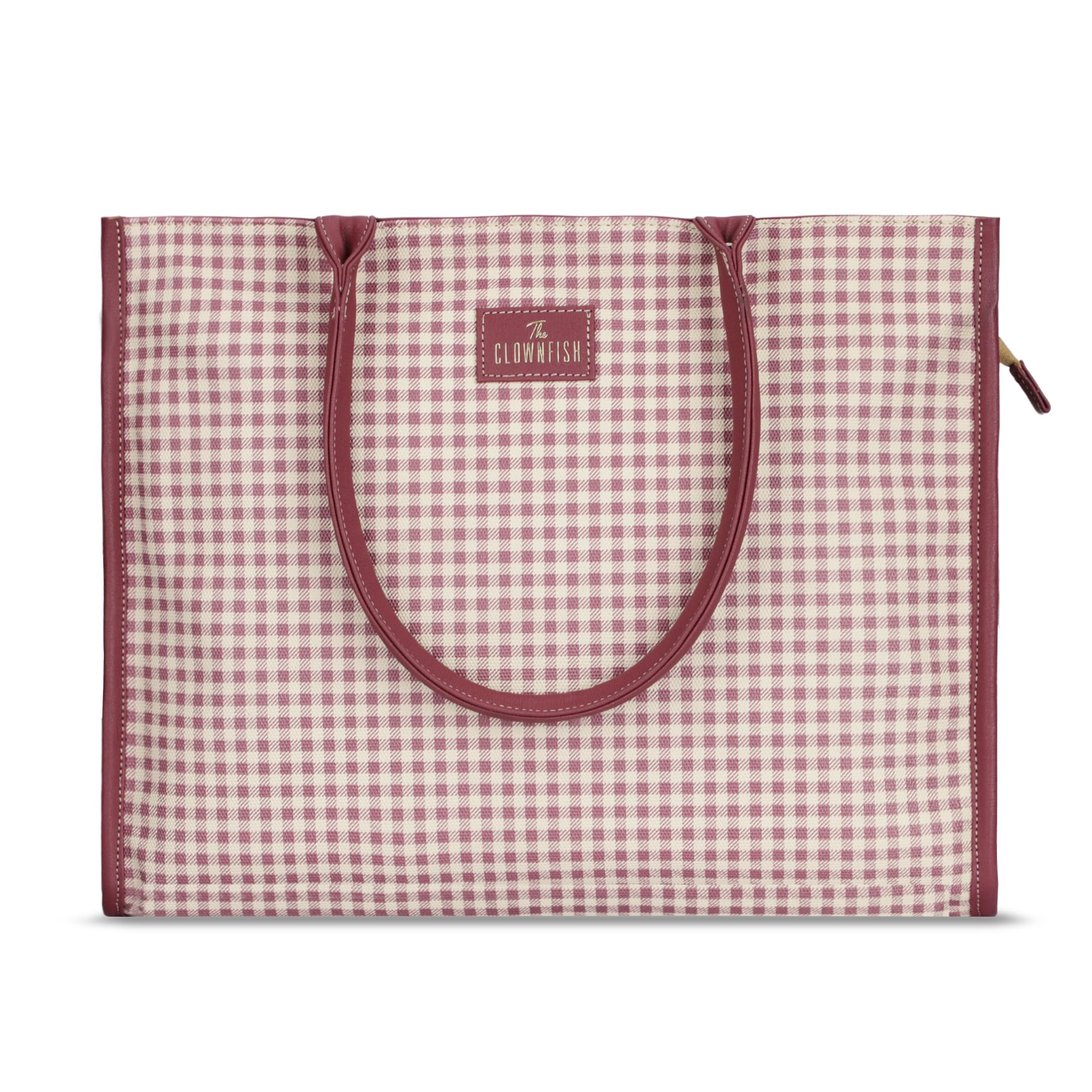 THE CLOWNFIS Multipurpose Handbag For Women Box Bag Laptop Bag Tote Printed Handicraft Fabric & Faux Leather Bag-image-22