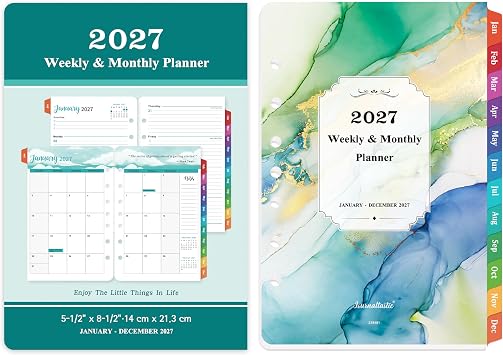 2027 Planner Refills - Planner Refills 2027, JAN 2027 - DEC 2027