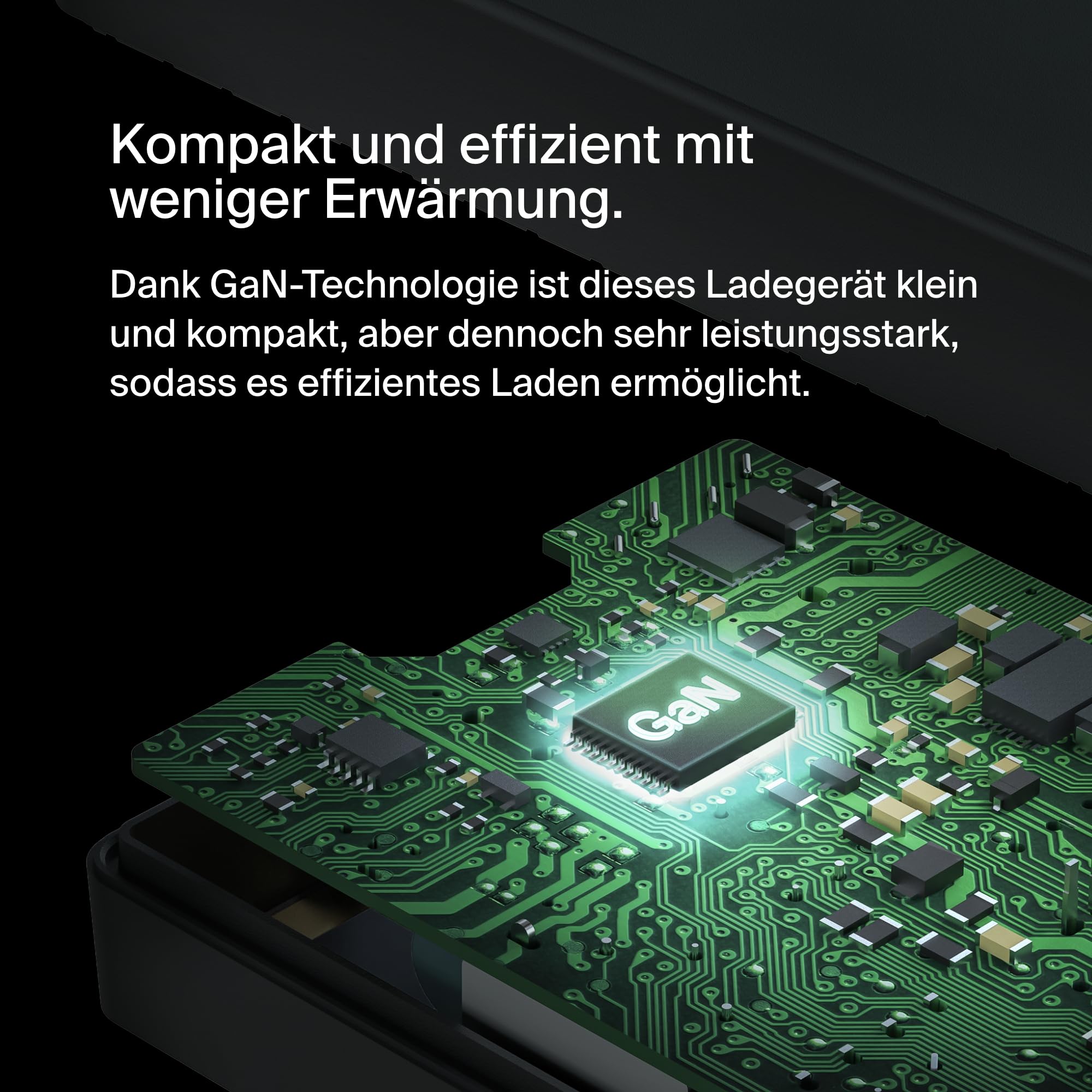 Belkin Connect 100-W USB-C-Core-GaN-Netzteil, Schnelllade-Adapter, universelle Kompatibilität mit USB-C, 100W Power Delivery, Kabels mit UK/EU Stecker, zum Gamen, für MacBook, PC-Laptops, Chromebook