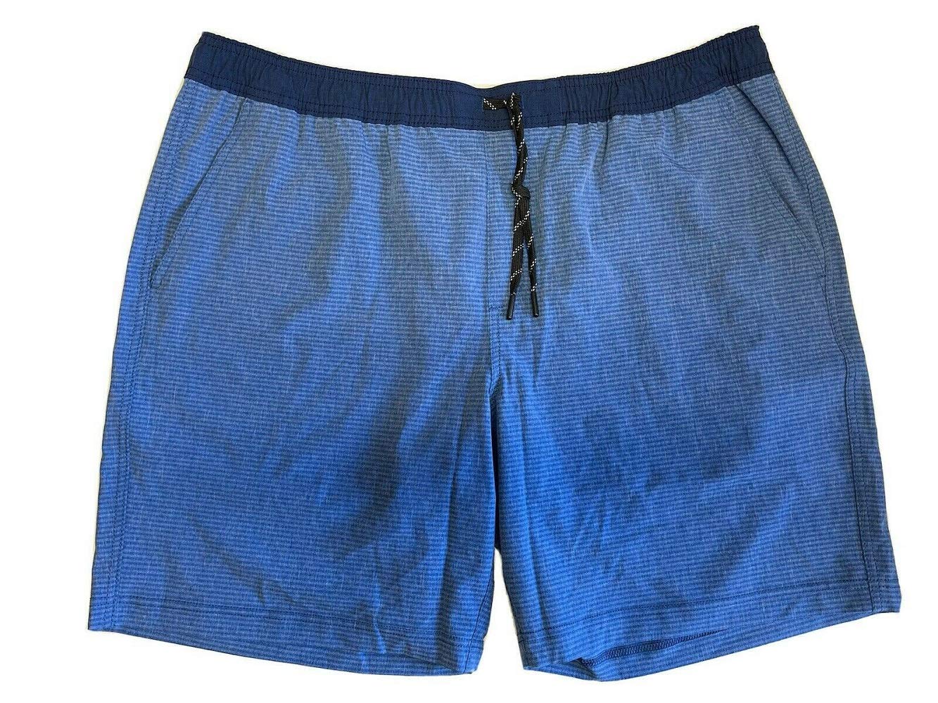 Buy Copper & Oak Endurance Men's All Day Swim Short, Navy Heather Stripe, XLarge at Amazon.in