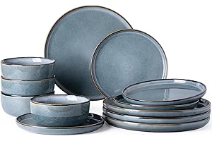 Yellowstone Ceramic Dinnerware Set for 4