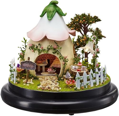 Miniatura 3 de Flever - Kit de casa de muñecas en miniatura para bricolaje, habitación creativa con muebles y cubierta para regalo romántico de San Valentín