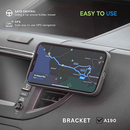 Miniatura 8 de Wireless City Soporte magnético para coche con imán súper fuerte para teléfono celular, rotación 360 universal AC Vent montaje de coche se adapta a