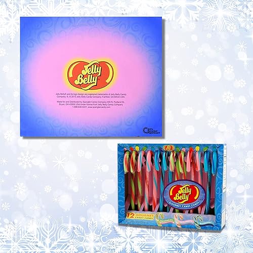 Miniatura 4 de Paquete de bastones de caramelo de Navidad Incluye dos cajas de 12 unidades de bastones de caramelo surtidos en una caja BELLATAVO más un imán de