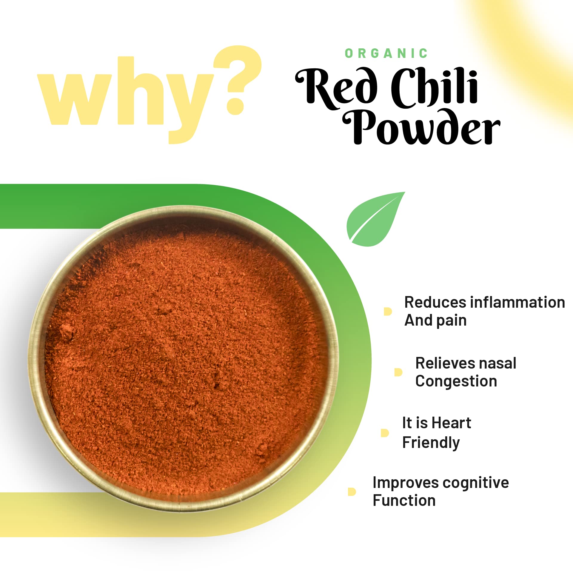 Pure Organio Organic Red Chilli Powder lal mirch chilly for daily cooking (1 KG) : Amazon.in: Grocery & Gourmet Foods