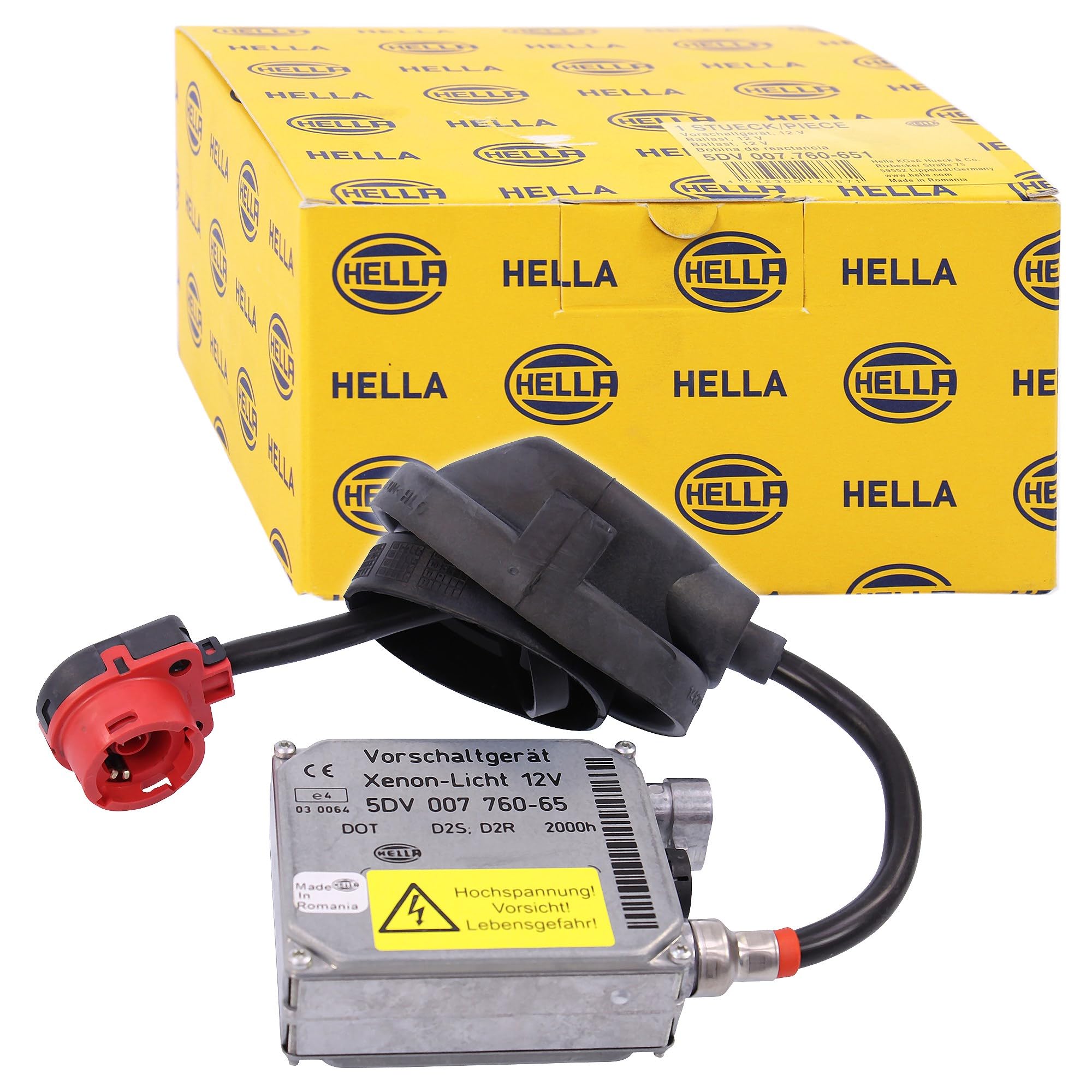 HELLA 5DV 007 760-651 Vorschaltgerät - Xenon - 12V
