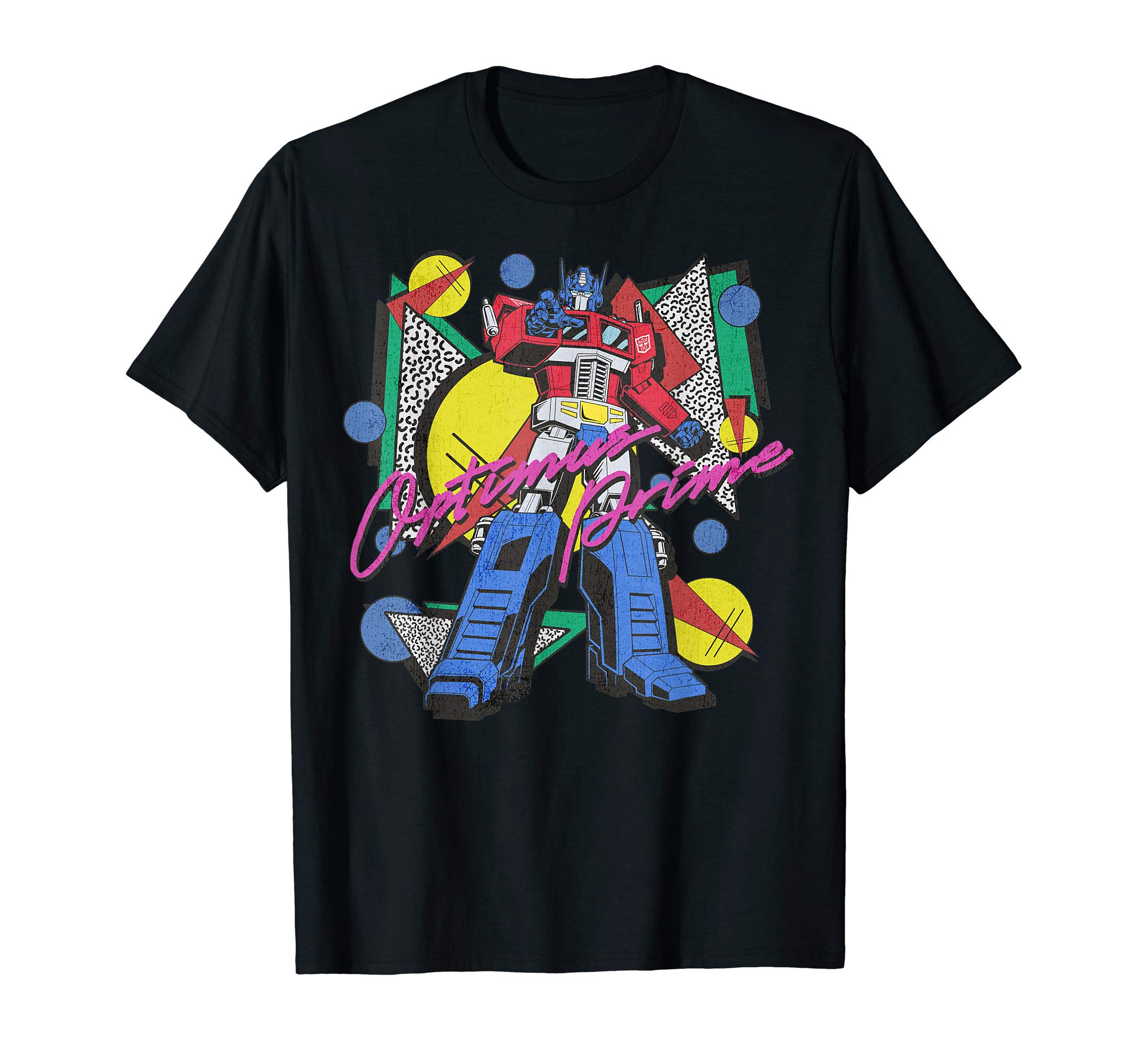Retro Optimus Prime 80's Print T-Shirt