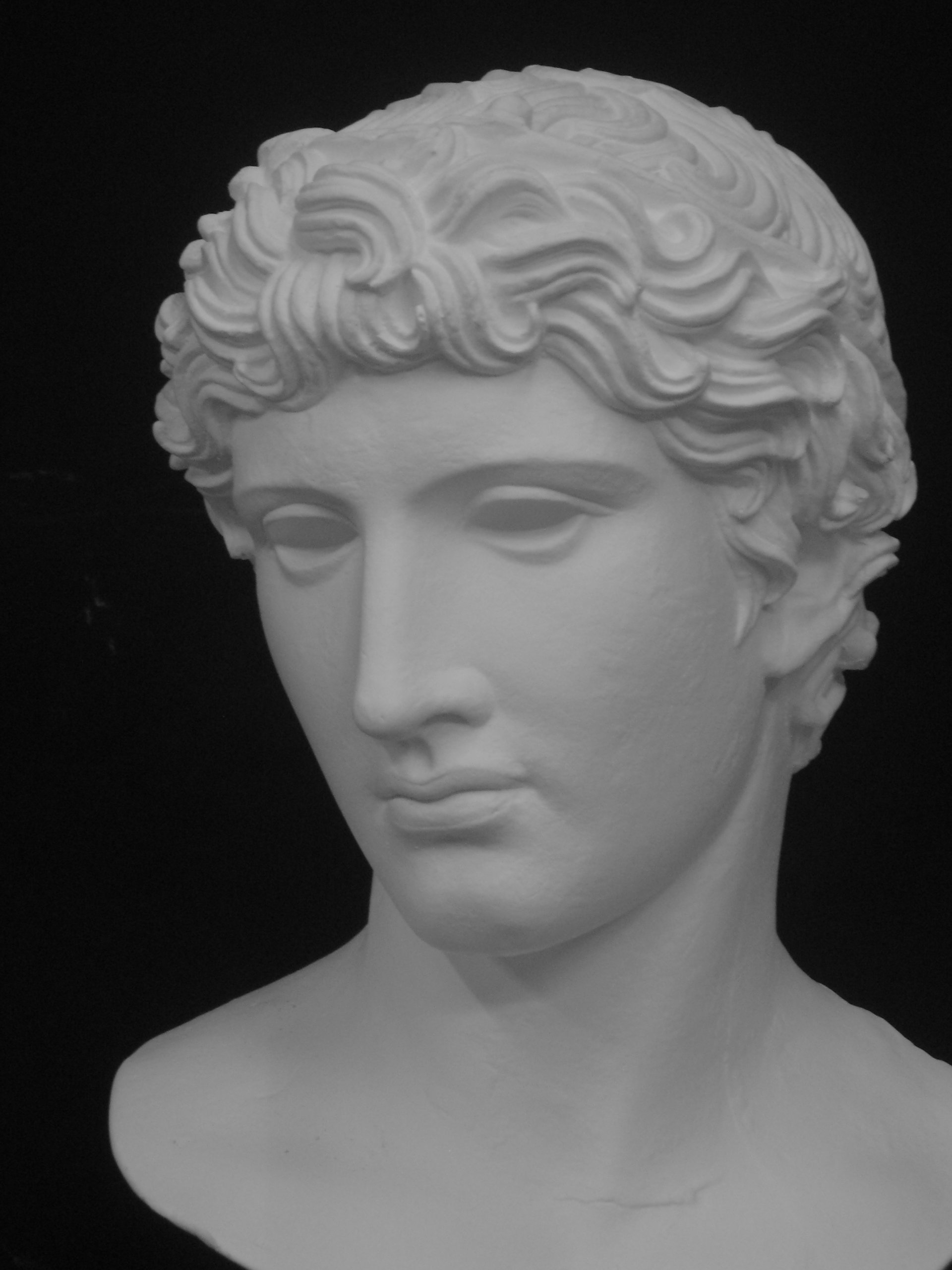 Amazon.co.jp: 石膏像 K－186 勝利者の像 H．48cm : ホーム