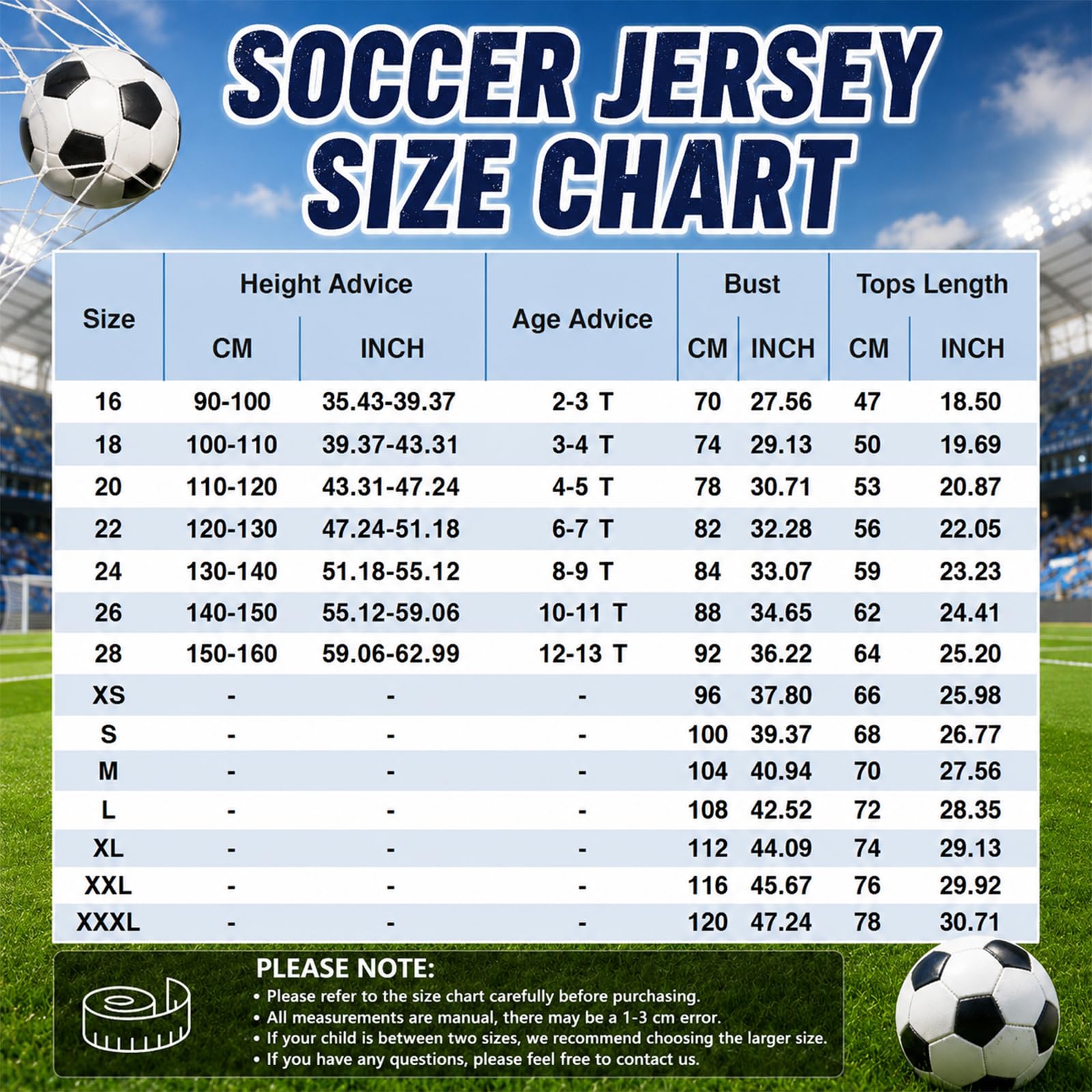 Genérico Camiseta de fútbol Personalizada para el Mundial 2026 con Nombre y número, camisete fútbol Personalizada del Mundial para Regalo Ideal para fanáticos del fútbol