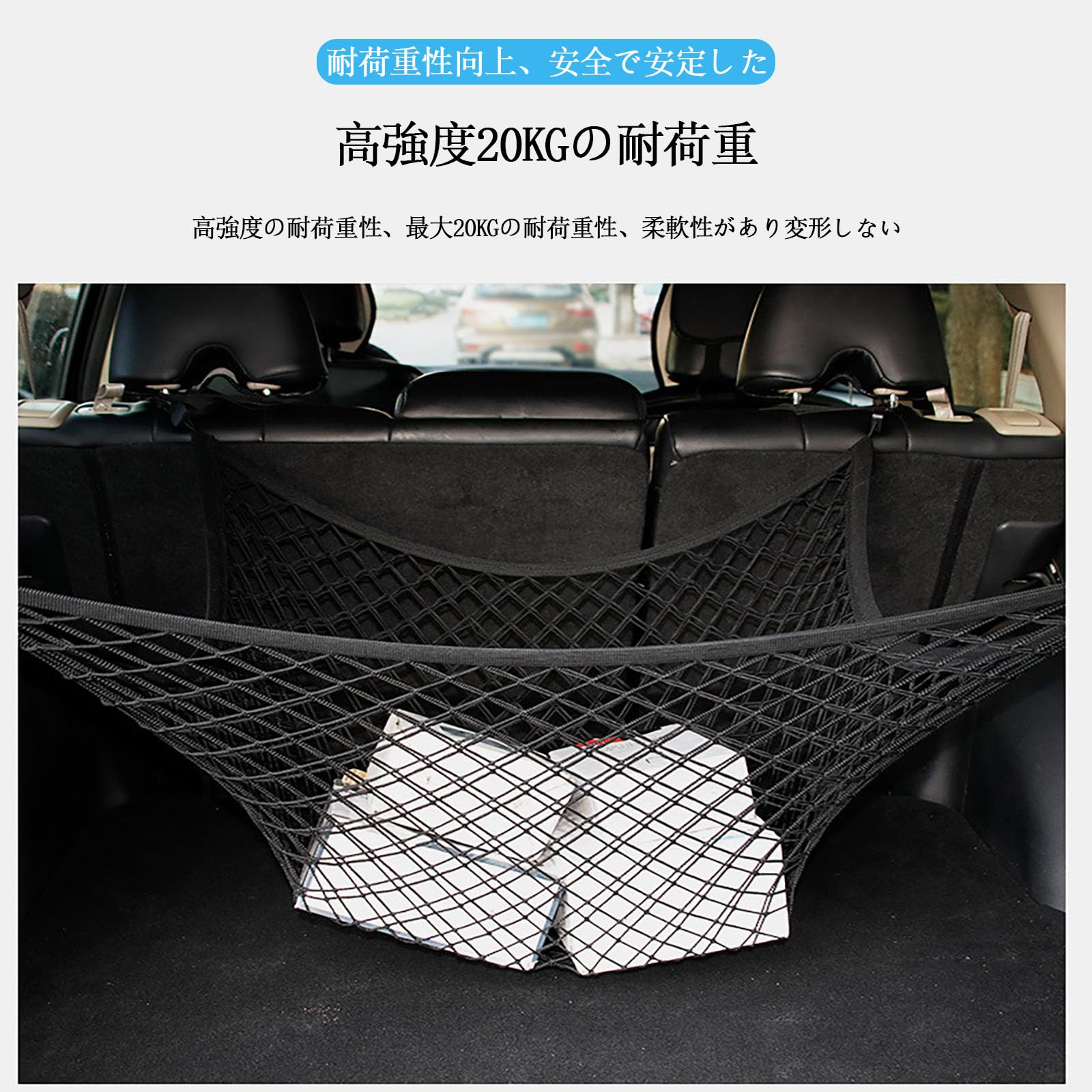 Amazon.co.jp: カーゴネット ラゲッジ収納 に適用 Gクラス W463A G350D