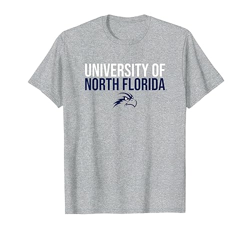 University of North Florida UNF Ospreys Stacked T-Shirt