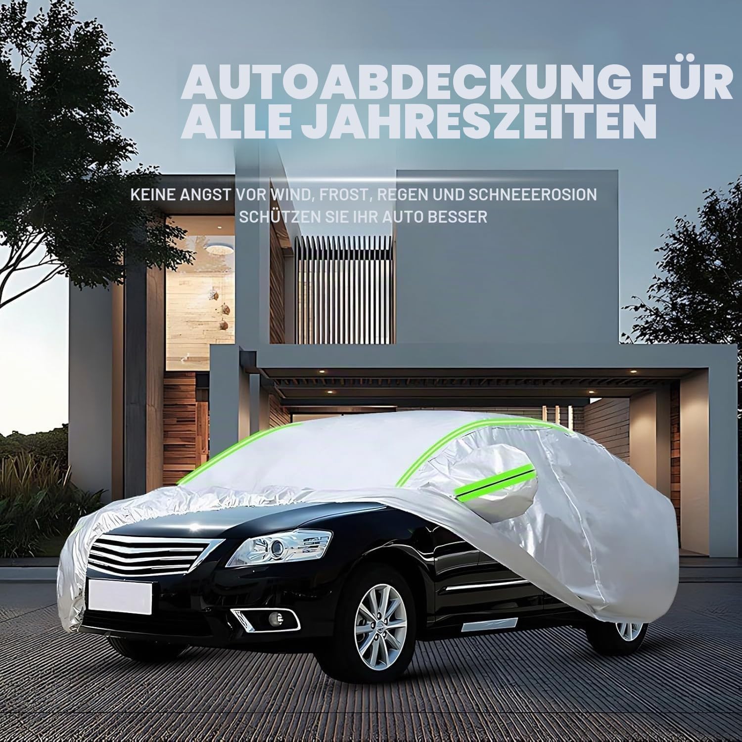 Autoplane für VW Golf 3 Cabrio 1993-2002,Auto Abdeckplane Wasserdicht und atmungsaktiv für alle Jahreszeiten mit seitlichem Reißverschluss