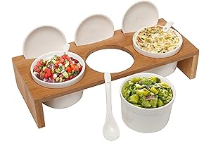 MyGift Small Serving Spoons for Dips