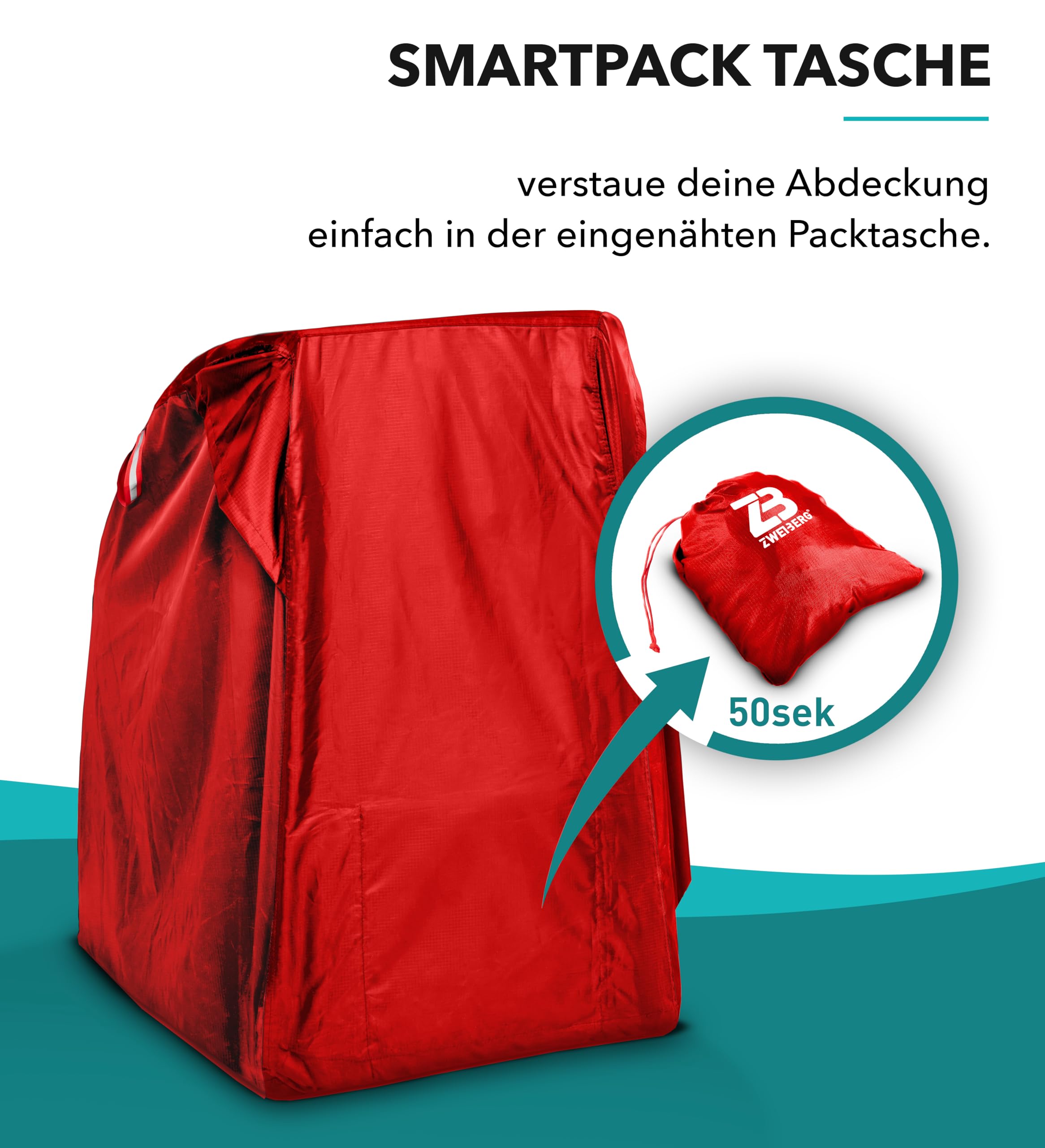 ZWEIBERG Faltgarage fr Fahrradanhnger Universelle Robuste und  wasserdichte Abdeckung Regenschutz mit UV-Schutz, easyRemoval : Amazon.de:  Sport & Freizeit