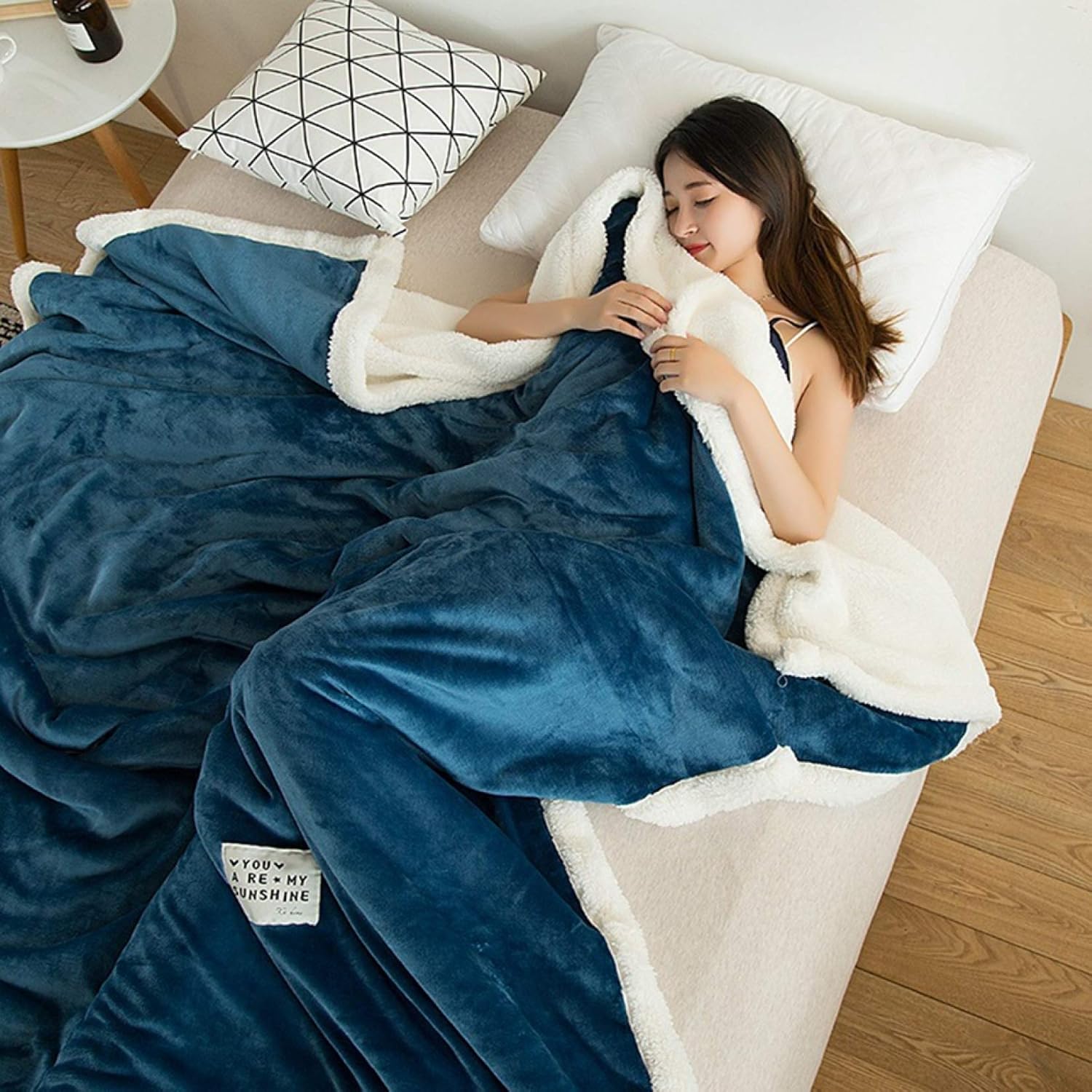 昭和レトロ 毛布 月の友の会 ゼンシン毛布 全国寝具 月の友毛布