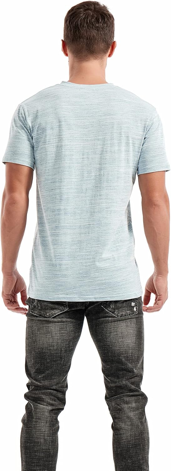 RONOMO Men's Fashion V-Neck T-Shirt Casual - Image 5