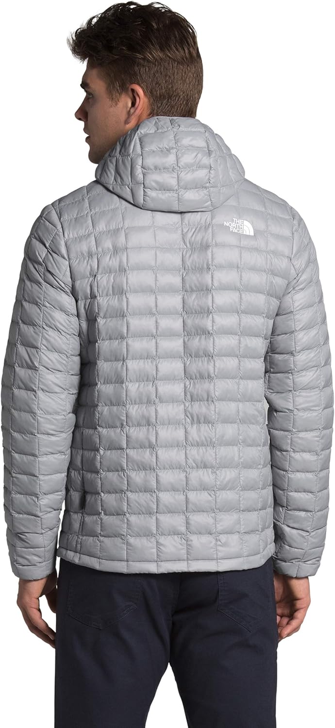 THE NORTH FACE Men's ThermoBall Eco Hoodie, Mid Grey Matte, L