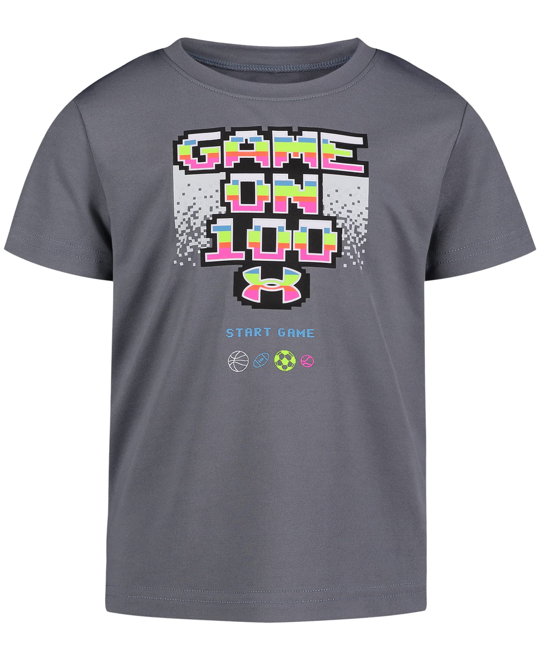 Under Armour Boys' Short Sleeve Sports Graphic T-Shirt, Lightweight &amp; Breathable, Relaxed Fit