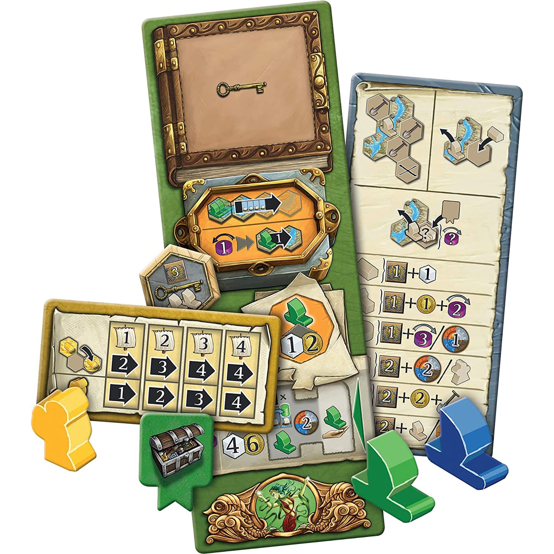 Capstone Games – Terra Mystica Merchants of The Seas, rozszerzenie gry strategicznej, dla 2-5 graczy, od 14 lat, 120 minut gry